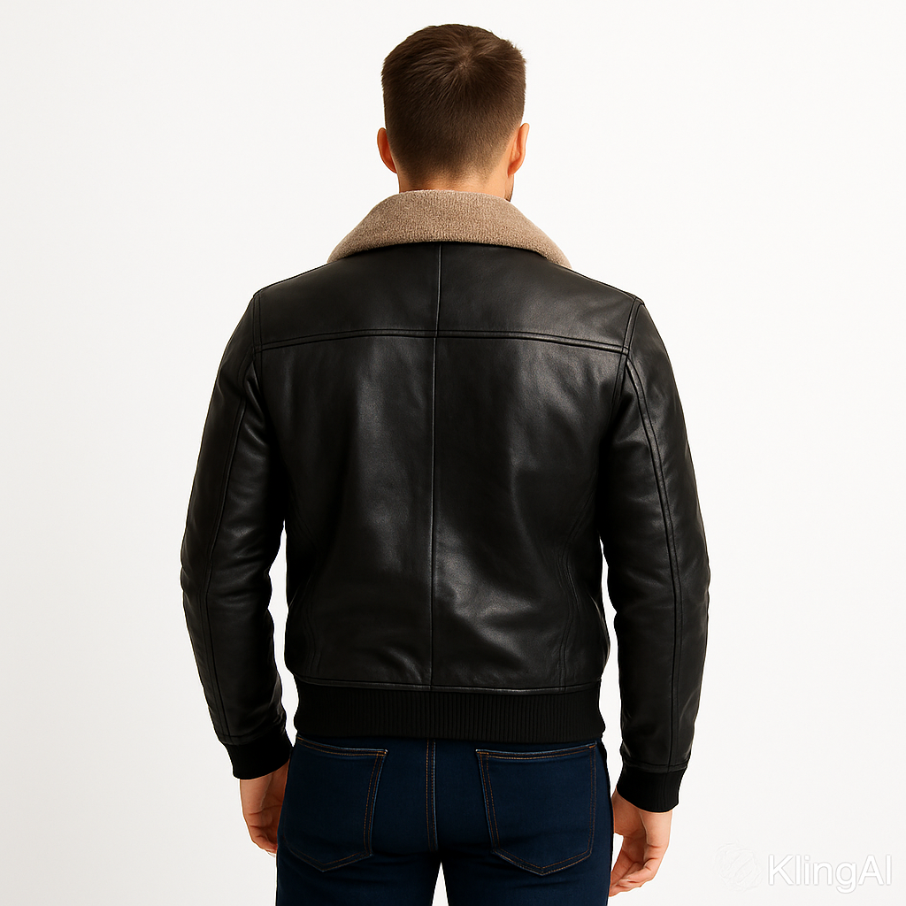 Fleece lined jacket - Image 3