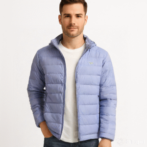 Men's Packable Puffer Jacket for Trekking MT100