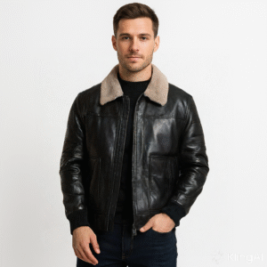 Fleece lined jacket